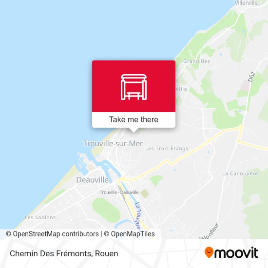 Chemin Des Frémonts map