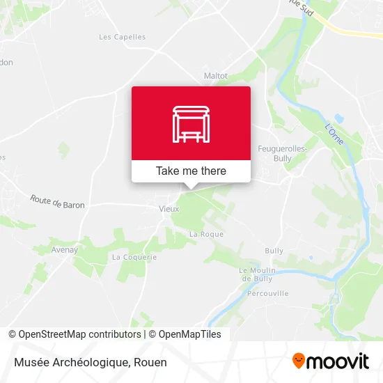 Mapa Musée Archéologique