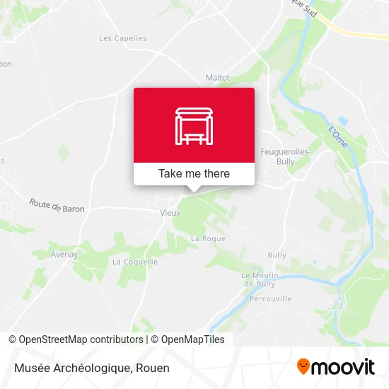 Mapa Musée Archéologique