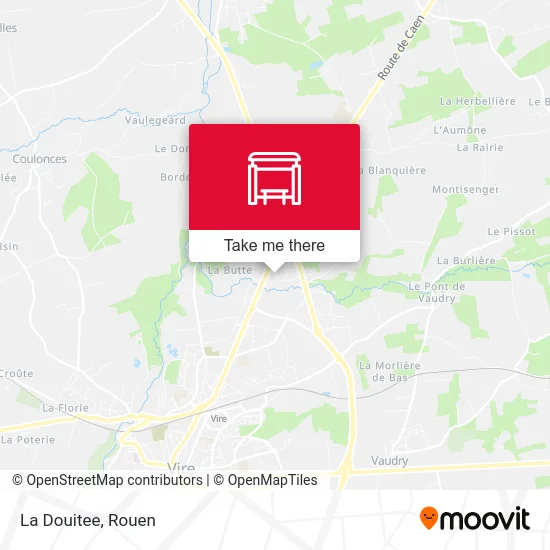 Mapa La Douitee
