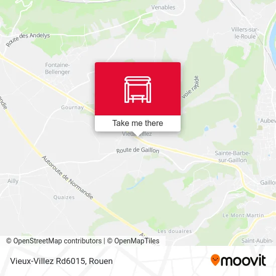 Vieux-Villez Rd6015 map