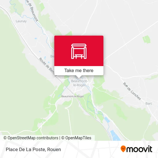 Place De La Poste map