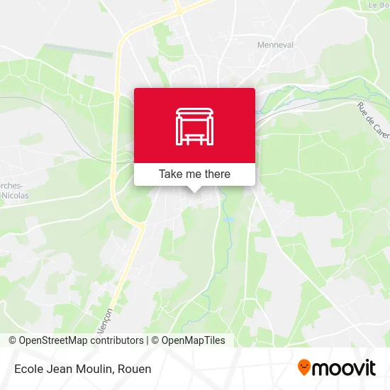 Mapa Ecole Jean Moulin