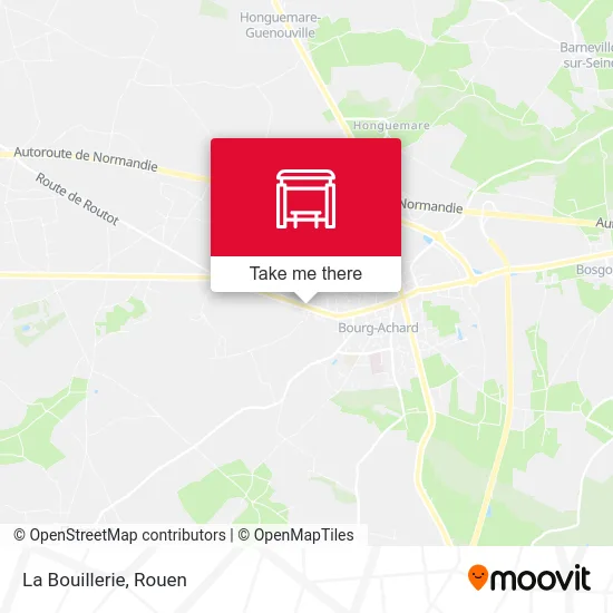 Mapa La Bouillerie
