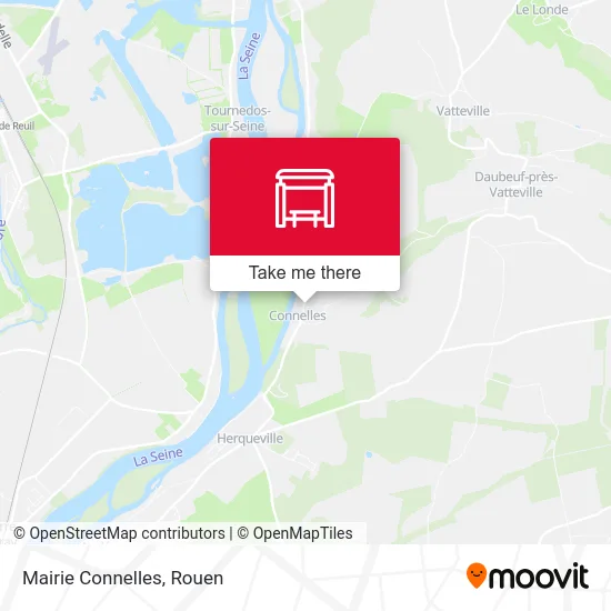 Mairie Connelles map