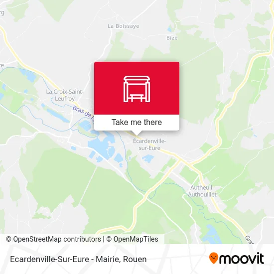 Ecardenville-Sur-Eure - Mairie map