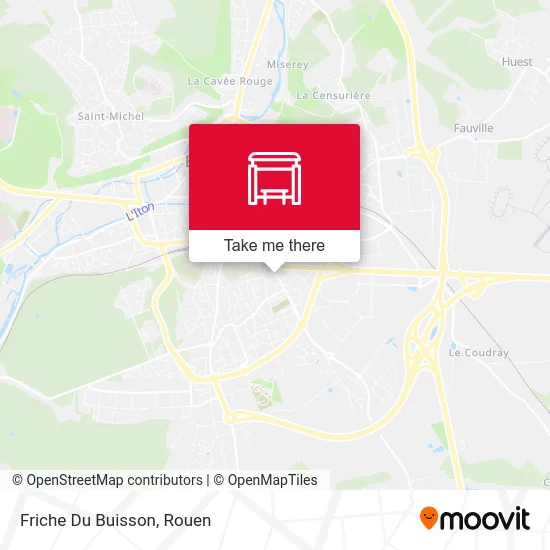 Mapa Friche Du Buisson