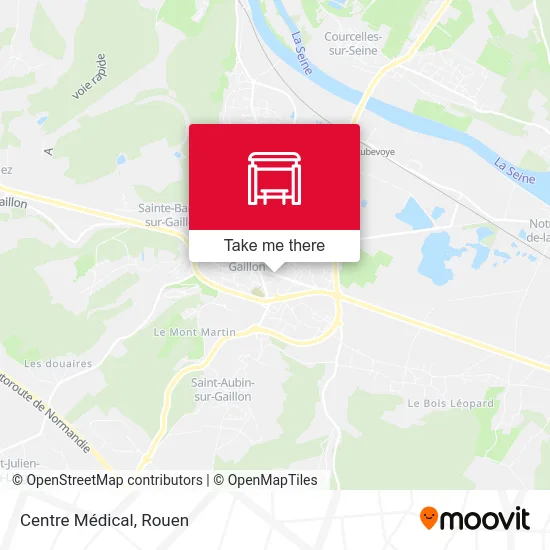 Centre Médical map