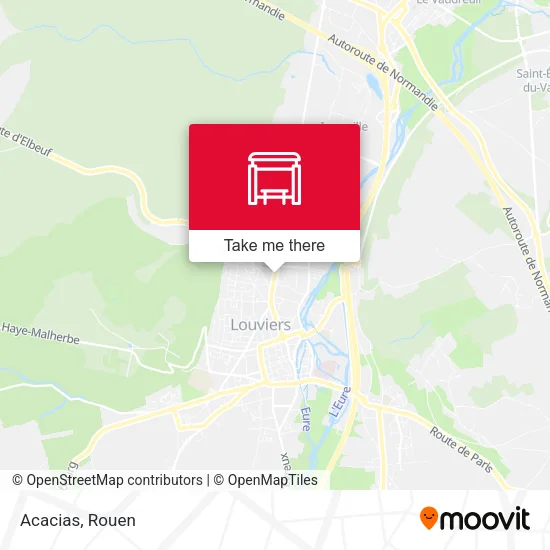 Acacias map