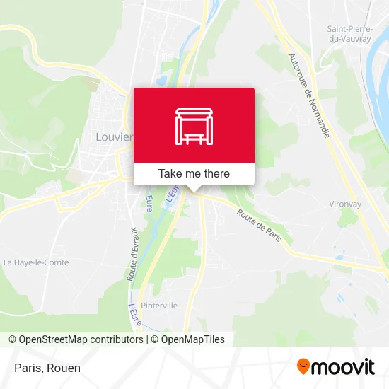 Paris map