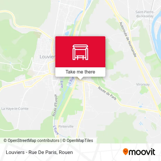 Louviers - Rue De Paris map