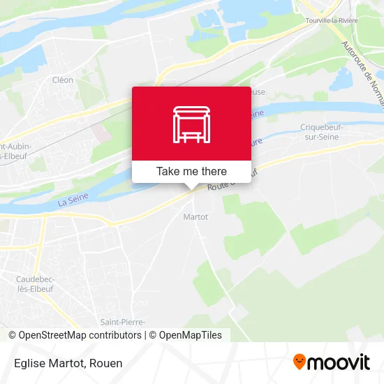 Eglise Martot map