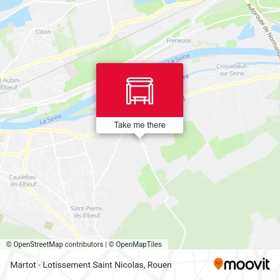 Martot - Lotissement Saint Nicolas map
