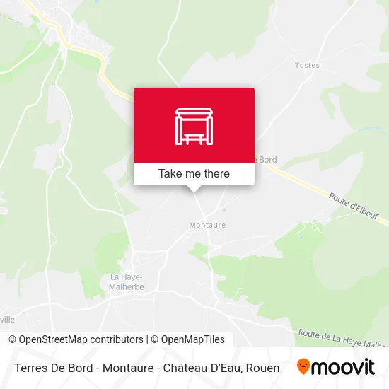 Terres De Bord - Montaure - Château D'Eau map
