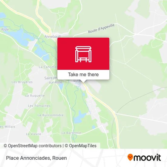 Place Annonciades map