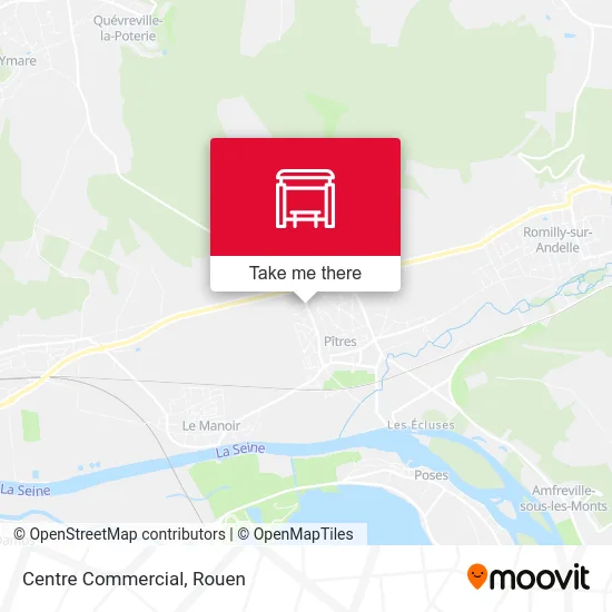 Mapa Centre Commercial