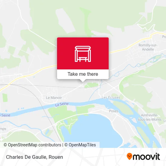 Mapa Charles De Gaulle