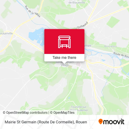 Mairie St Germain (Route De Cormeille) map