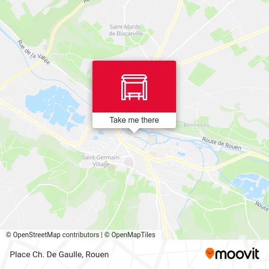 Place Ch. De Gaulle map