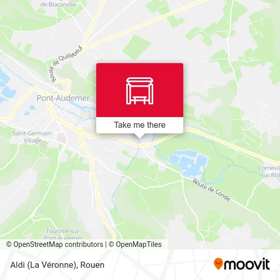 Aldi (La Véronne) map