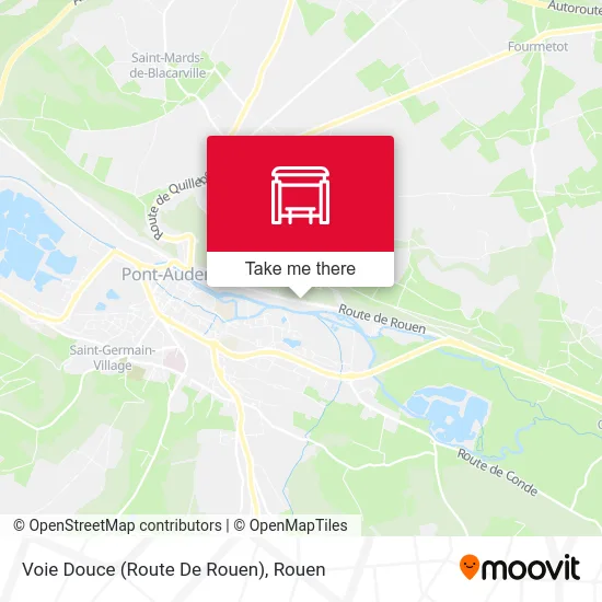 Voie Douce (Route De Rouen) map