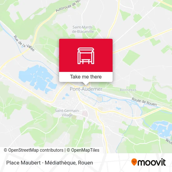 Place Maubert - Médiathèque map