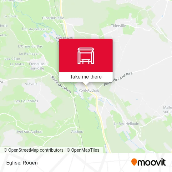 Mapa Église