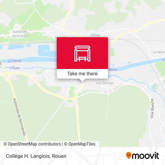 Collège H. Langlois map