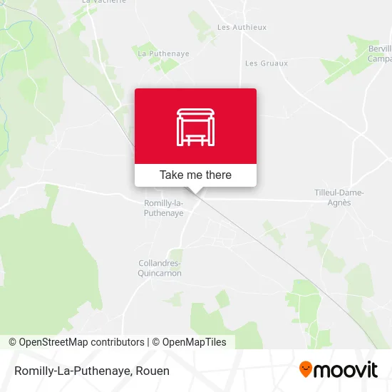 Romilly-La-Puthenaye map