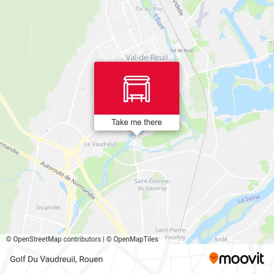 Mapa Golf Du Vaudreuil