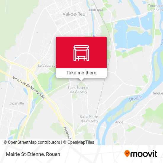 Mairie St-Etienne map