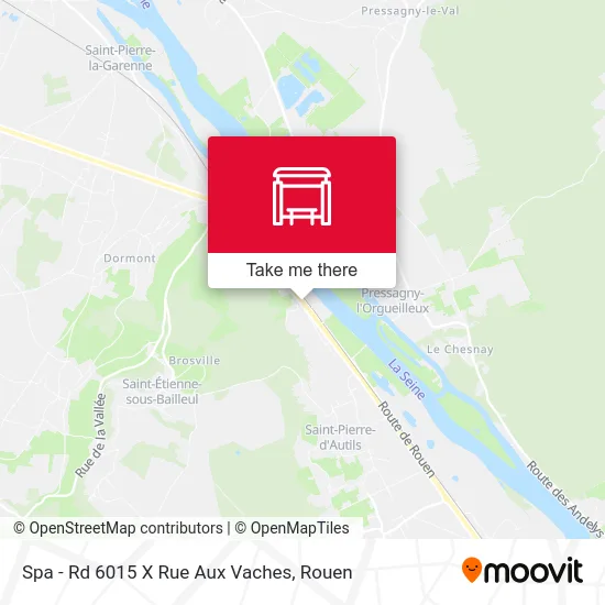 Spa - Rd 6015 X Rue Aux Vaches map