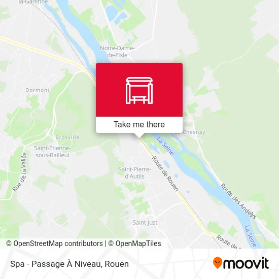 Mapa Spa - Passage À Niveau