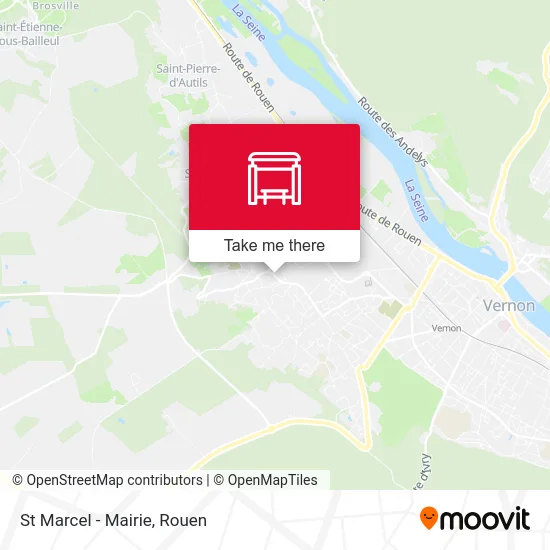 Mapa St Marcel - Mairie