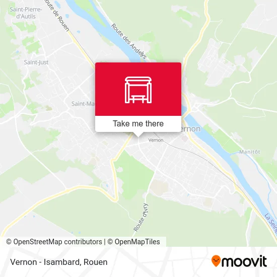 Mapa Vernon - Isambard