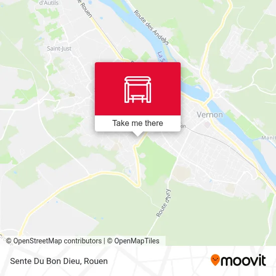 Sente Du Bon Dieu map