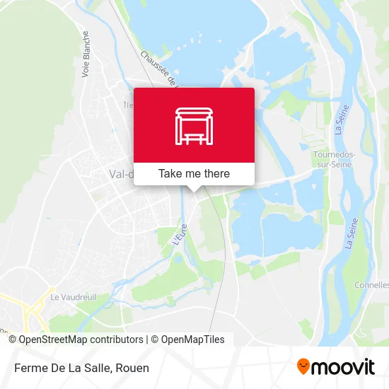 Ferme De La Salle map