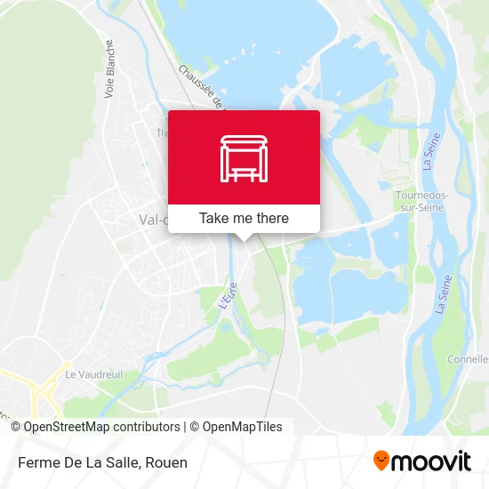 Ferme De La Salle map