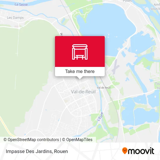 Impasse Des Jardins map