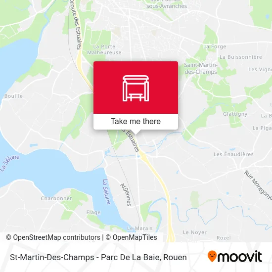St-Martin-Des-Champs - Parc De La Baie map