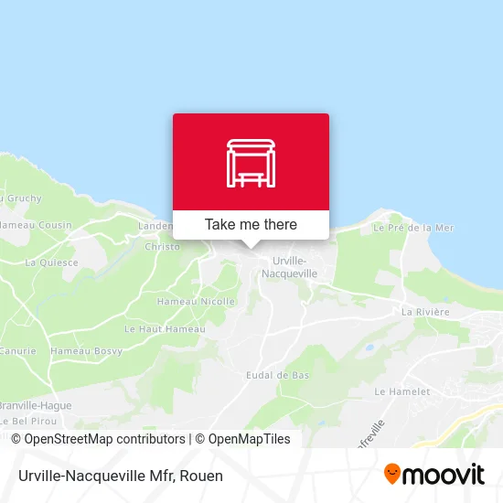 Urville-Nacqueville Mfr map