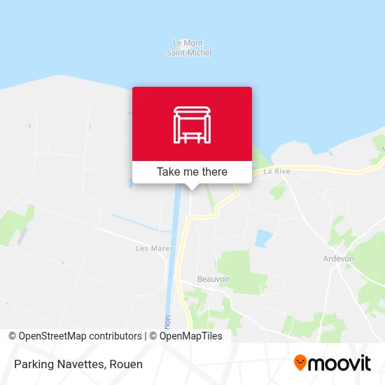 Mapa Parking Navettes