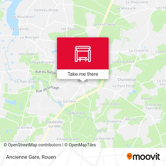 Mapa Ancienne Gare