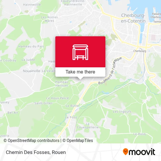 Mapa Chemin Des Fosses