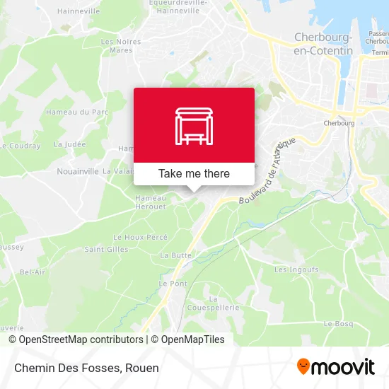 Mapa Chemin Des Fosses