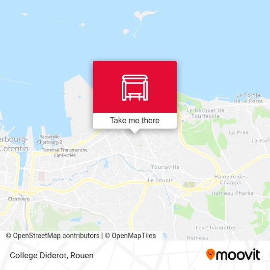 Mapa College Diderot