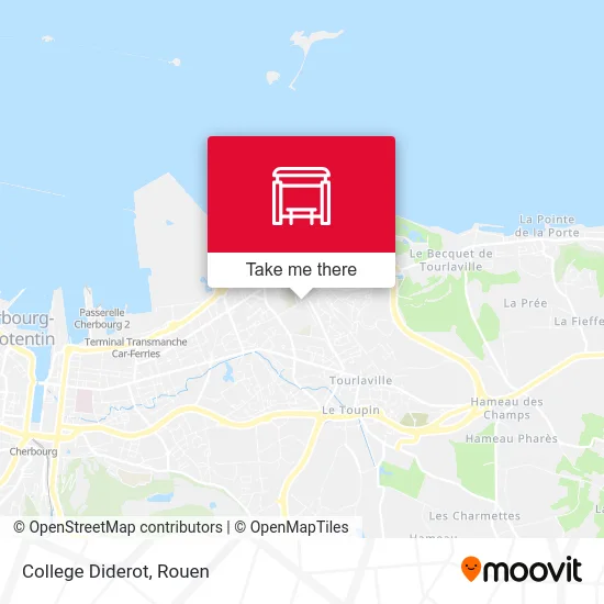 Mapa College Diderot