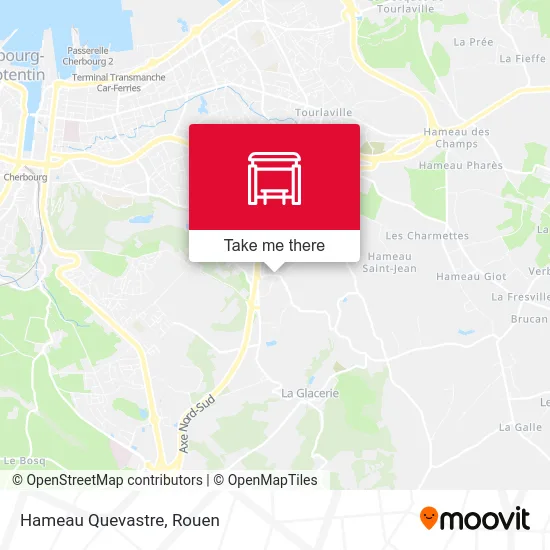 Mapa Hameau Quevastre