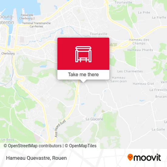 Mapa Hameau Quevastre