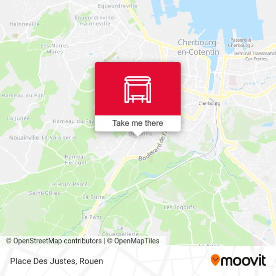 Place Des Justes map